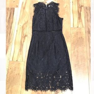 Navy Lace Dress